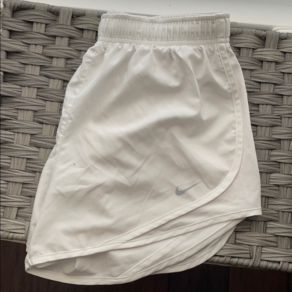 White Nike Shorts
